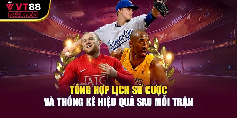 Tổng hợp lịch sử cược và thống kê hiệu quả sau mỗi trận
